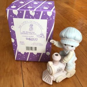 Precious Moments All Aboard for Birthday Club Fun